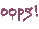 Sealed Graffiti | Oops (Princess Pink)