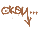Sealed Graffiti | Okay (Tiger Orange)