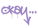 Sealed Graffiti | Okay (Violent Violet)