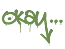 Sealed Graffiti | Okay (Battle Green)