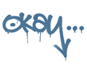 Sealed Graffiti | Okay (Monarch Blue)