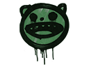 Sealed Graffiti | Happy Cat (Jungle Green)