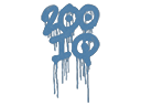 Sealed Graffiti | 200 IQ (Monarch Blue)