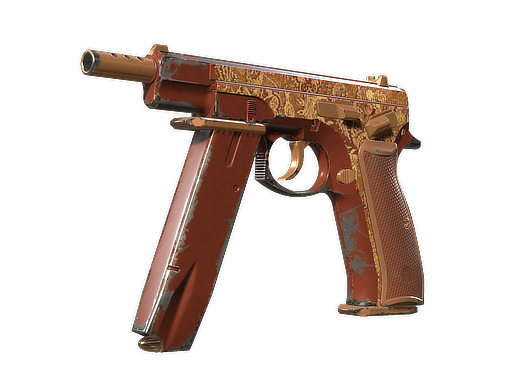 CZ75-Auto | Honey Paisley
